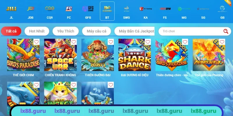 Nhà cung cấp game săn cá được tích hợp