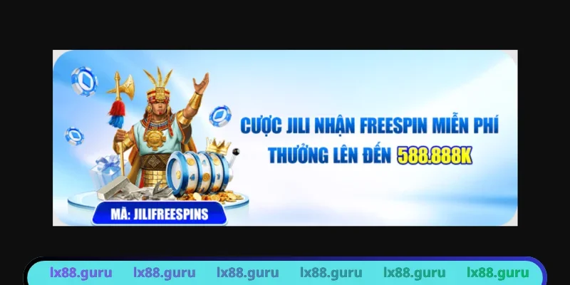 Nhận freespin từ khuyến mãi LX88 siêu sốc