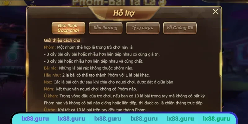 Quy luật tá lả được cập nhật rõ ràng