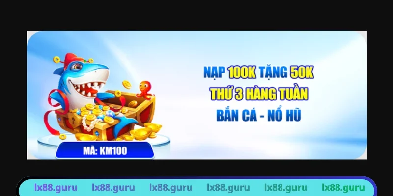 Tận hưởng ưu đãi sau khi nạp vốn